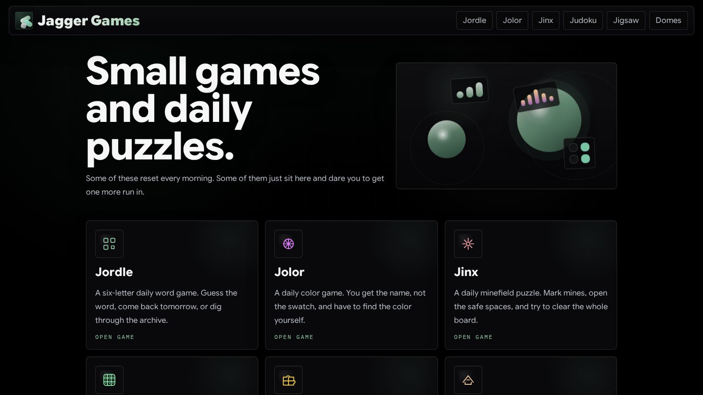 Jagger Games preview